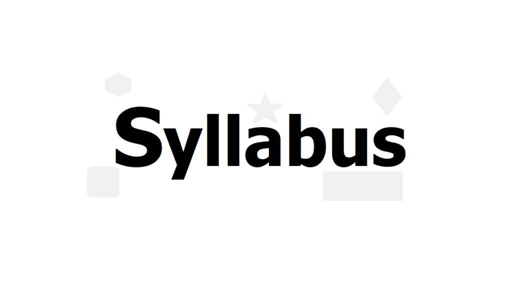 tg eapcet syllabus