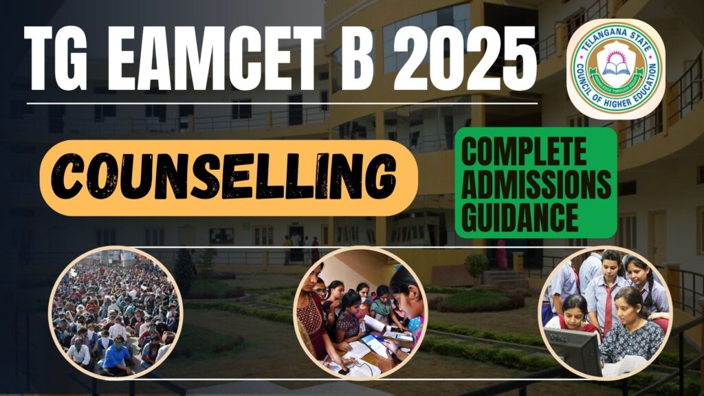 TG EAPCET B counselling dates